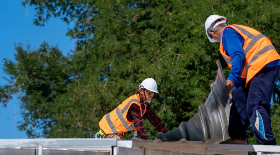 Professional new roof installation services in Curran, MI